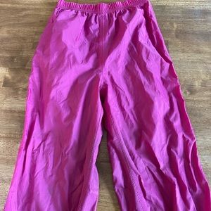 Pink LL Bean rain pants 4T